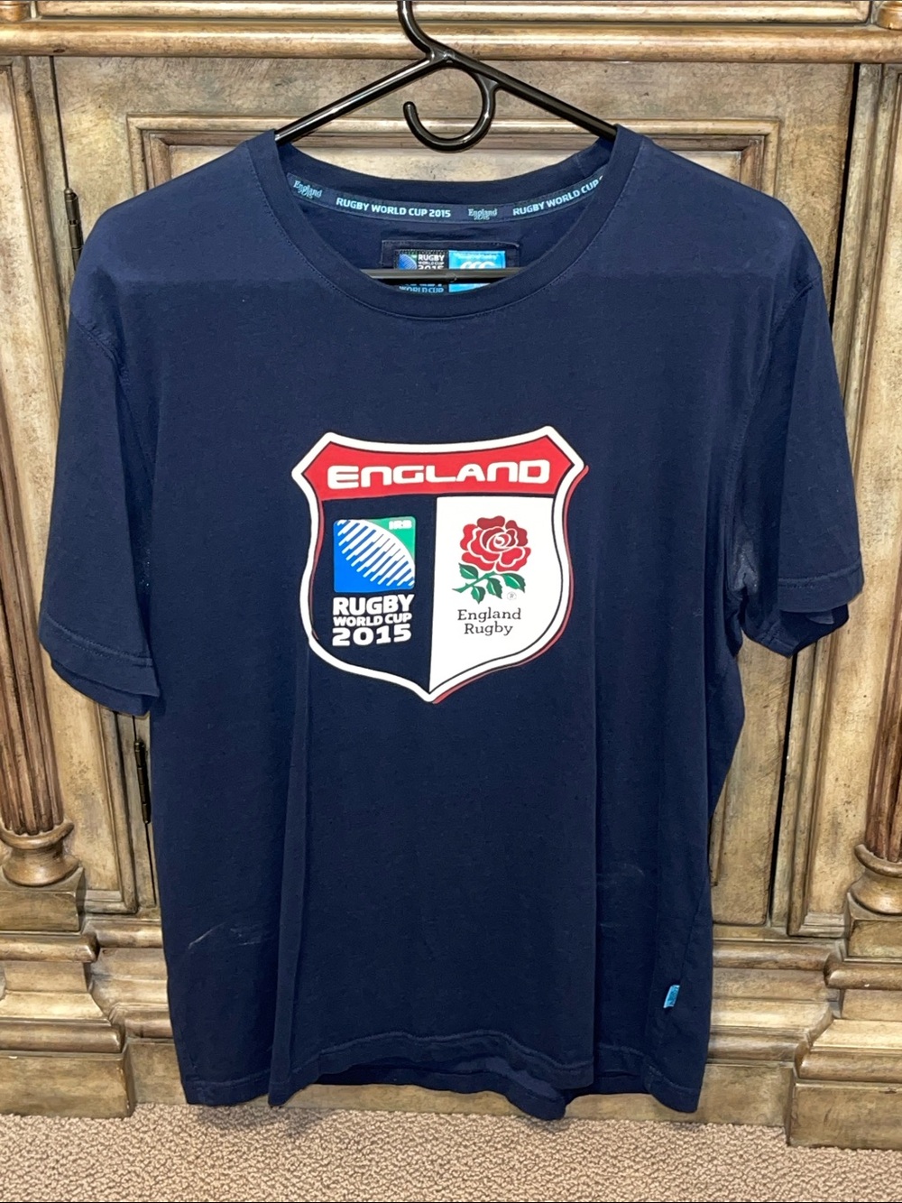 England Rugby WORLD CUP Graphic Tee - Navy Blue